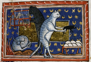 Illustration for article titled Bizarre and vulgar illustrations from illuminated medieval manuscripts